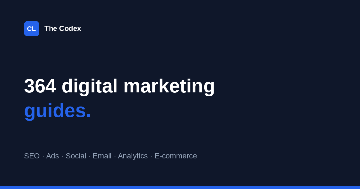 Open Codex Social Commerce — Clarigital Codex